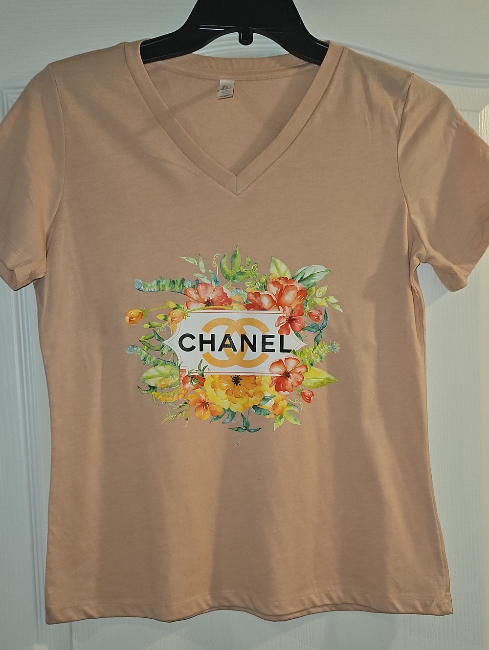 Graphic Shirt Womens V-Neck Custom Print New